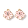 Alloy Enamel Charms FIND-E031-03A-3