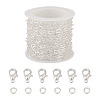 DIY Chain Bracelet Necklace Making Kit DIY-TA0003-74-1