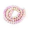Anti-Tarnish Electroplate Glass Beads Strands GLAA-T025-8mm-11I-2