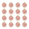 Golden Plated Alloy Enamel Charms ENAM-S118-07P-2
