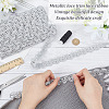 Metallic Lace Trim OCOR-WH0071-032A-2