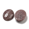 Natural Strawberry Quartz Cabochons G-C115-01B-18-2
