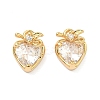 Brass Micro Pave Cubic Zirconia Pendants KK-A281-20G-02-1