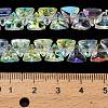 Electroplate Glass Beads Strands EGLA-P066-02A-AB01-5