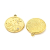 PVD Vacuum Plating 304 Stainless Steel Pendants STAS-L278-025G-2