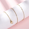 1.5MM 304 Stainless Steel Cable Chain Necklaces NJEW-T016-22G-1