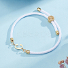 1pc Adjustable Nylon Cord Slider Bracelets for Women BJEW-LP0001-33C-G-3