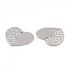Non-Tarnish 304 Stainless Steel Pendants STAS-B031-17P-3