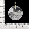 Natural Mixed Gemstone Faceted Pendants G-A287-02G-5