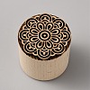 Wooden Hand Press Moon Cake Maker WOOD-WH0025-88B-1