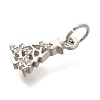 Rack Plating Brass Micro Pave Cubic Zirconia Charms KK-H508-30P-2