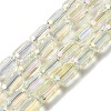 Electroplate Glass Beads Strands EGLA-D031-01-18-1