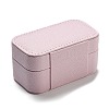 PU Imitation Leather Jewelry Box LBOX-E001-01B-3
