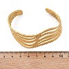 304 Stainless Steel Cuff Bangles BJEW-B108-12G-5