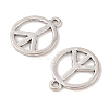 Tibetan Style Alloy Pendants TIBEP-K67-AS-RS-2