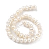 Natural Cultured Freshwater Pearl Beads Strands PEAR-C003-17C-X-3