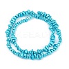 Baking Paint Electroplated Synthetic Non-magnetic Hematite Beads Strands G-H072-D01-01A-2