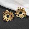 304 Stainless Steel Studs Earrings for Women LS-EJEW-K306-31G-1