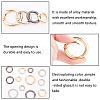 Alloy Spring Gate Ring PALLOY-PH0013-31-3