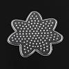 Flower ABC Plastic Pegboards used for 5x5mm DIY Fuse Beads DIY-Q009-15-1