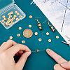   50Pcs Brass Spacer Beads KK-PH0004-13-3