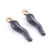 Ion Plating(IP) 304 Stainless Steel Pendants STAS-I148-02G-09-1