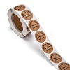 Self-Adhesive Kraft Paper Gift Tag Stickers LS-DIY-G013-A20-2