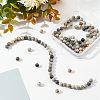 2 Strands Round Natural Polychrome Jasper/Picasso Stone/Picasso Jasper Beads Strands G-OC0002-72-5