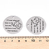 Non-Tarnish 201 Stainless Steel Pendants STAS-T064-38P-12-3