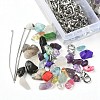 DIY Gemstone Keychain Making Kit DIY-YW0007-33-2