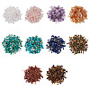 Glass Wishing Bottle Decorations STAS-CW0001-01-3