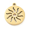 304 Stainless Steel Charms STAS-I327-01P-01-1