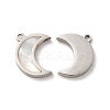 304 Stainless Steel Pendants STAS-A080-13P-2