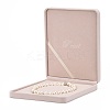 Rectangle Velvet Necklaces Boxes VBOX-D009-01-2