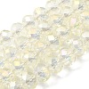 8x5~6.5mm AB Color Plated Electroplate Glass Beads Strands for Jewelry Making X-EGLA-D020-8x5mm-70-1