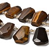 Natural Tiger Eye Beads Strands G-H078-A03-01-3