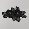 Organza Embroidery Sew on Appliques PATC-WH0008-61E-1