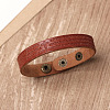 Leather Cord Bracelets BJEW-L616-05B-2