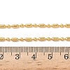 2.5MM Brass Column Ball Chain Necklaces for Women NJEW-B148-04G-5