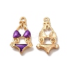 Alloy Enamel Pandants ENAM-K067-48KCG-03-1