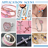 300Pcs 6 Colors Diamond Shape Grade A Cubic Zirconia Cabochons ZIRC-PH0001-43B-02-6
