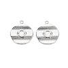 304 Stainless Steel Pendant Enamel Settings LS-STAS-N097-198P-1
