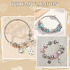 130Pcs 13 Styles Tibetan Style Alloy European Beads MPDL-ME0001-02-4