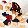 Polyester Artificial Rose Flower Petals AJEW-WH20067-107C-7