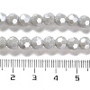 Electroplate Opaque Glass Beads Strands LS-EGLA-A035-P6mm-A22-4