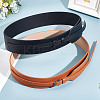 2Pcs 2 Colors PU Leather Chain Belts FIND-GO0001-58-4