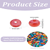 1 Strand Rainbow Color Natural Freshwater Shell Beads Strands SHEL-LP0001-03-2