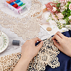 2Pcs 2 Styles Polyester Computerized Embroidery Collar DIY-BC0006-62-3