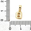 Brass Letter Charms LS-KK-G554-22G-B-3