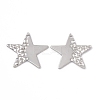 Non-Tarnish 304 Stainless Steel Pendants STAS-B031-03P-1